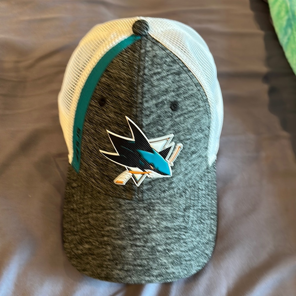 San Jose sharks adjustable hat